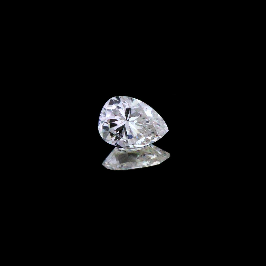 Gorgeous 0.04 CT Pear Cut Solitaire Diamond Gemstone: Gov. File: H-65999 Gorgeous 0.04 CT Pear Cut Solitaire Diamond Gemstone Great Investment Asset Type: Diamond Gemstone Shipping: $19.95