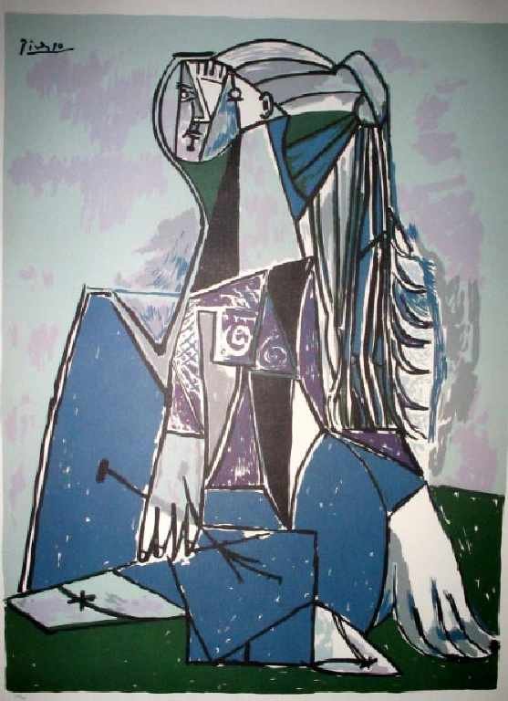 PABLO PICASSO The Thinker Print-Limited Edition