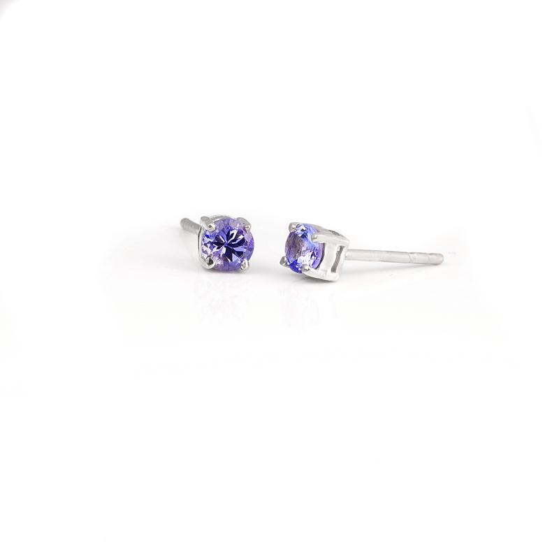 APP: 0.8k Fine Jewelry 0.51CT Round Cut Tanzanite And: Gov. File: H-02372 Fine Jewelry 0.51CT Round Cut Tanzanite And Platinum Over Sterling Silver Earrings Retail Replacement Value: $0.8K Asset Type: Sterling Silver Earrings Shipping: $19.95