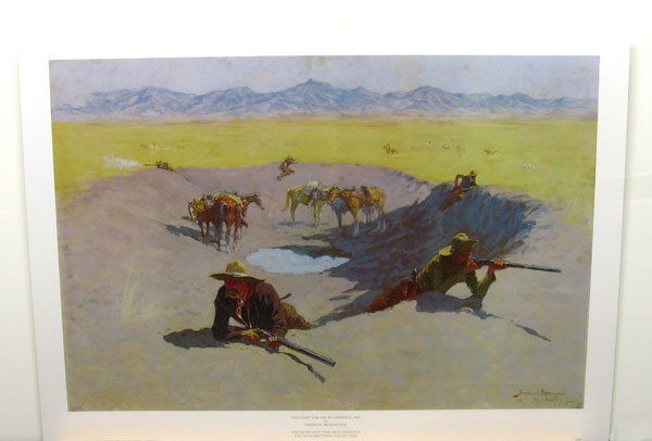 FREDERIC REMINGTON The Fight for the Waterhole