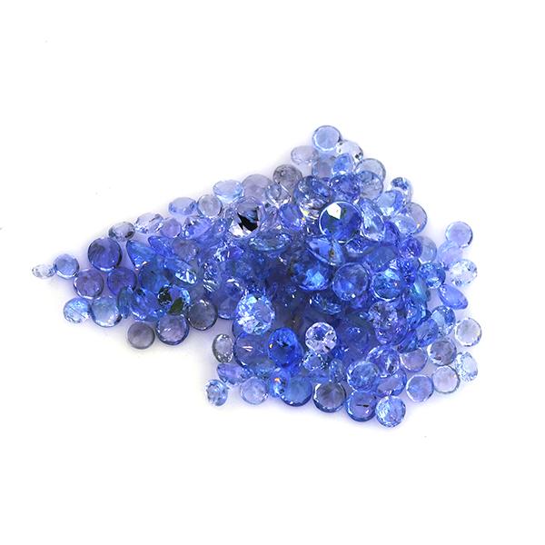 APP: 1.2k 12CT Round Cut Tanzanite Parcel: Gov. File: 77850 12CT Round Cut Tanzanite Parcel Retail Replacement Value: $1.2K Asset Type: Tanzanite Parcel Shipping: $19.95