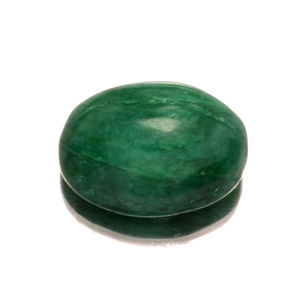 APP: 0.8k 14.00CT Oval Cut Cabochon Green Beryl: Gov. File: 71060 14.00CT Oval Cut Cabochon Green Beryl Gemstone Retail Replacement Value: $0.8K Asset Type: Emerald Gemstone Shipping: $19.95