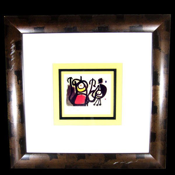 JOAN MIRO Hand Signed, Certified Museum Print