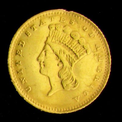 1883 $1 U.S. Indian Head Type Gold Coin - Investment