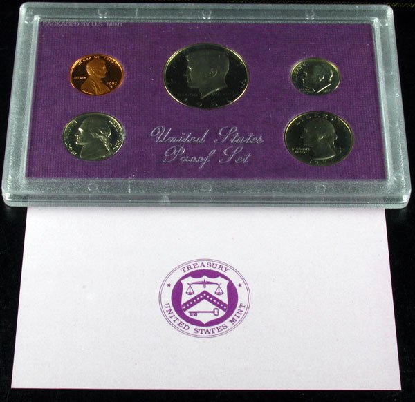 1987 U.S. Proof Set Coin - Investment
