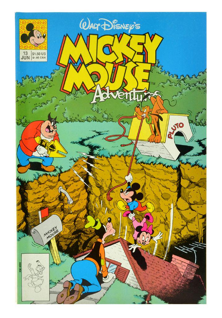 Mickey Mouse Adventures (1990) Issue 13: Gov. File: C-55885 Mickey Mouse Adventures (1990) Issue 13 Asset Type: Comic Shipping: $9.95