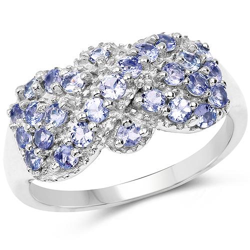 APP: 2.4k 0.96CT Round Cut Tanzanite Sterling Silver: Gov. File: H-66892 0.96CT Round Cut Tanzanite Sterling Silver Ring - Great Investment - Elegant Piece! -PNR- Retail Replacement Value: $2.4K Asset Type: Ring Shipping: $19.95