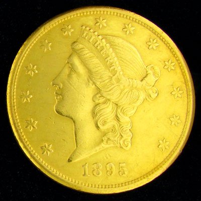 1895-S $20 US Liberty Gold Coin - Investment