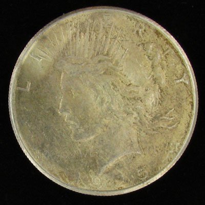 1925 U.S. Peace Silver Dollar Coin - Investment