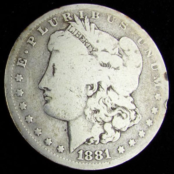 1881-O U.S. Peace Silver Dollar Coin - Investment