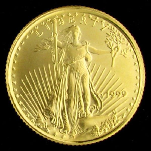 1999 $5 American Eagle Gold Coin - Investment