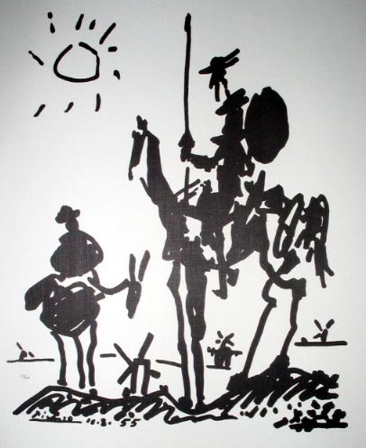 PABLO PICASSO Don Quixote Print, Limited Edition