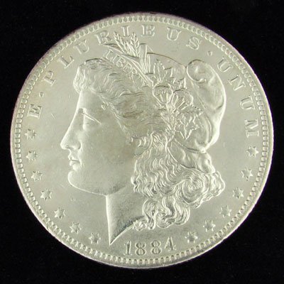 1884-O U.S. Morgan Silver Dollar Coin - Investment