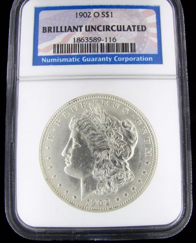 1902-O U.S. Morgan Silver Dollar Coin