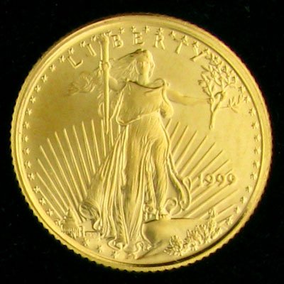 1999 $5 American Eagle Gold Coin