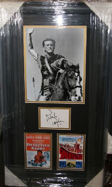 Kurt Douglas as Spartacus-Authentic Signature
