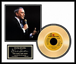 Frank Sinatra ''New York, New York'' Gold Record