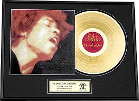 Jimi Hendrix ''Electric Ladyland'' Gold Record