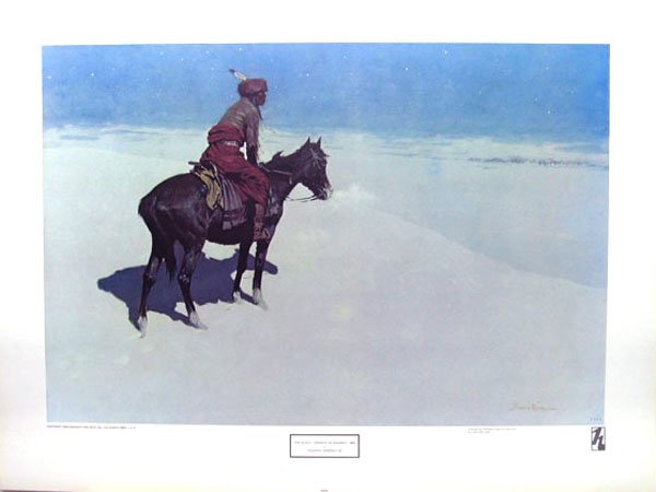 FREDERIC REMINGTON The Scout: Friends or Enemies?