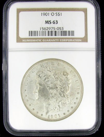 1901-O U.S. Morgan Silver Dollar Coin - Investment