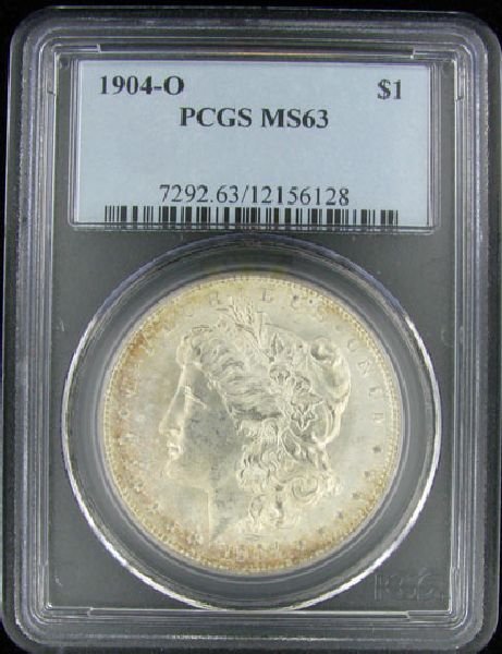 1904-O U.S. Morgan Silver Dollar Coin - Investment