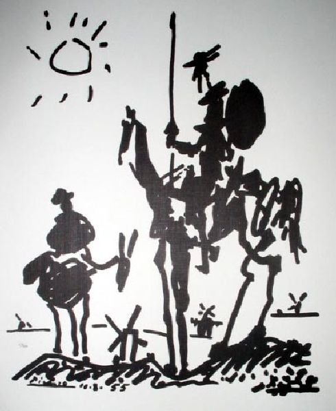 PABLO PICASSO Don Quixote Print, Limited Edition
