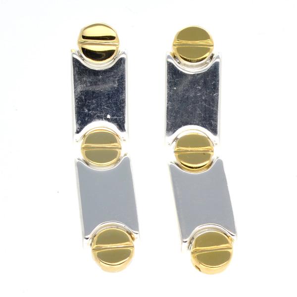 14 kt. Gold, Over Sterling Silver Earrings: Gov. File: 69491 14 kt. Gold, Over Sterling Silver Earrings Asset Type: 14KT. Earrings Shipping: $19.95