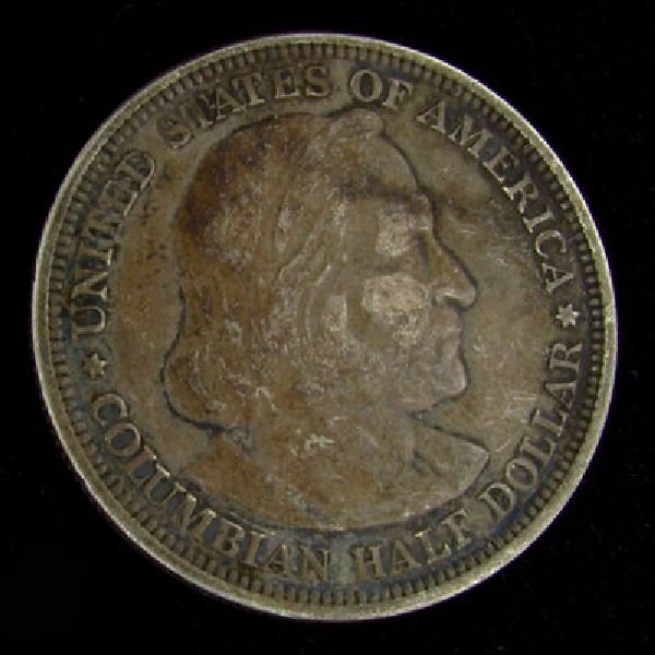 1892 Columbian Exposition Half Dollar Coin - Investment