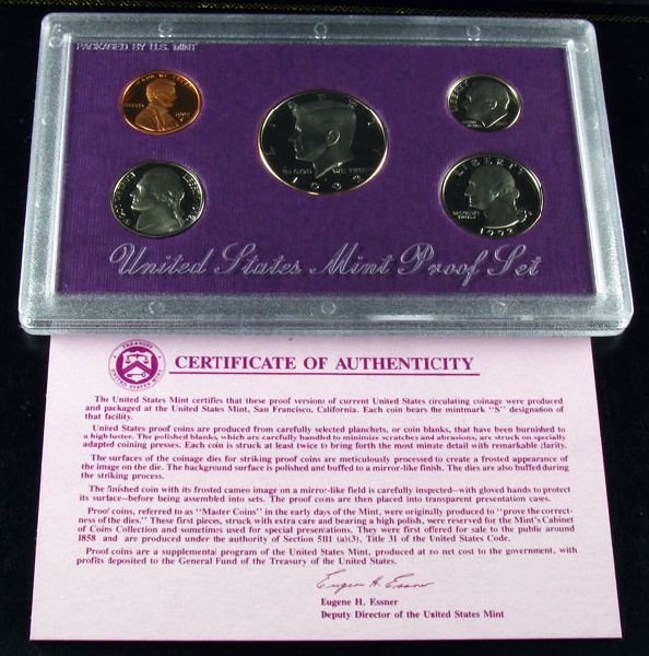 1992 U.S. Proof Set Coin - Investment