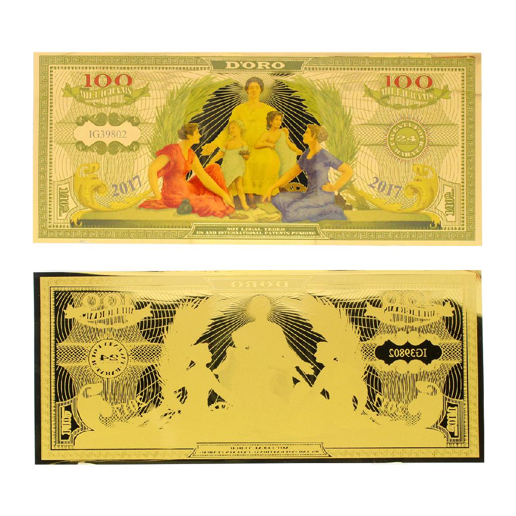 Rare 24K 1/10 Gram Gold Aurum Note 2017 D'oro Bar -: Gov. File: C-79597 Rare 24K 1/10 Gram Gold Aurum Note 2017 D'oro Bar - Great InvestmentAsset Type: Coin Shipping: $9.95