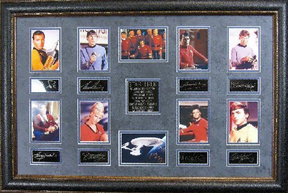 *Rare Star Trek The Original Series Museum Framed: Gov. File: M-22092 *Rare Star Trek The Original Series Museum Framed Collage - Plate Signed Asset Type: CollectableShipping: $39.95. Item may be pick up only, or require additional shipping charges du