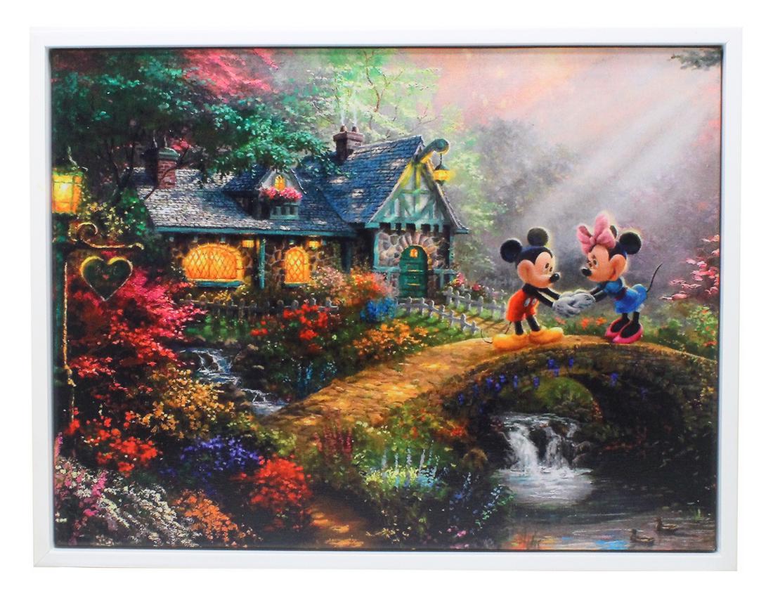 Beautiful Thomas Kinkade "Mickey and Minnie Mouse" 01: Gov. File: M-29109 Beautiful Thomas Kinkade Mickey and Minnie Mouse" 01 on Canvas -PNR- Asset Type: Collectable Shipping: $39.95. Item may be pick up only, or require additional shipping charges due t