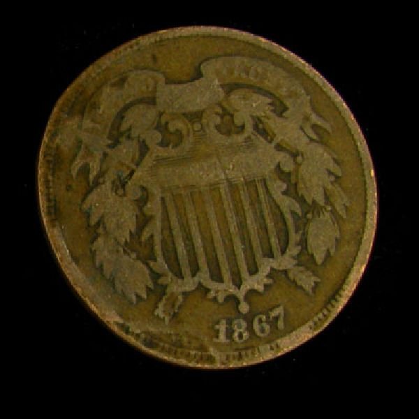 1867 Two Cent Coin - Investment