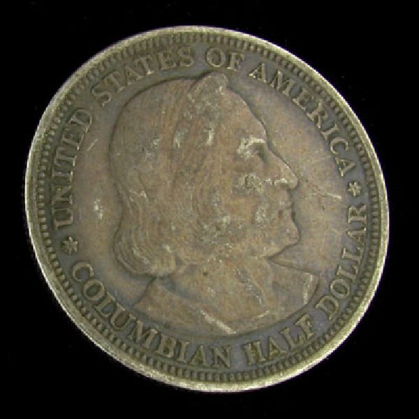 1893 Columbian Exposition Half Dollar Coin - Investment