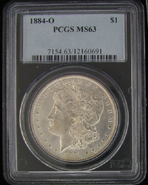 1884-O U.S. Morgan Silver Dollar Coin - Investment