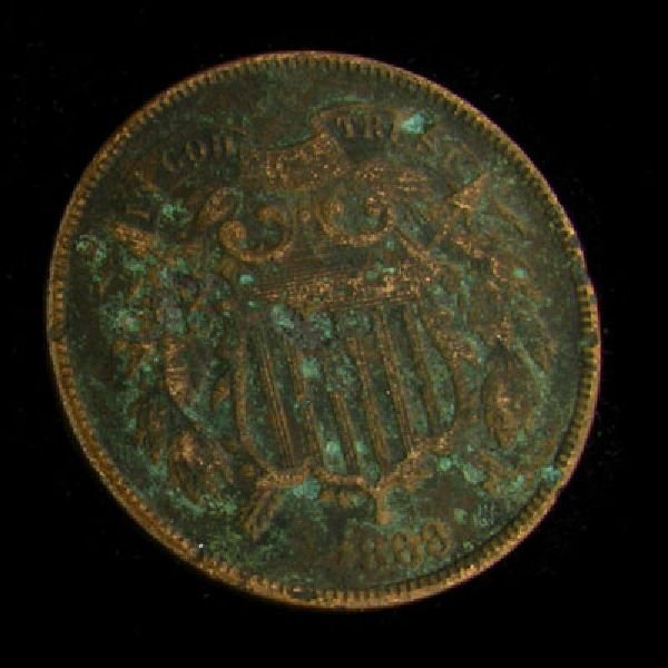 1868 Two Cent Coin - Investment