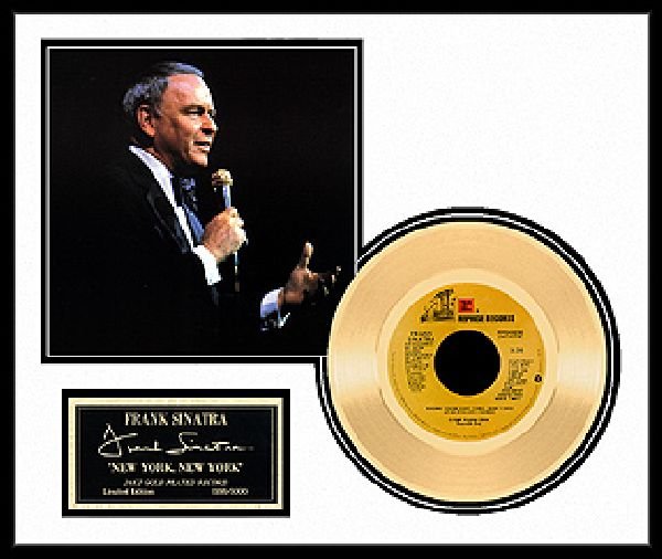 Frank Sinatra ''New York, New York'' Gold Record