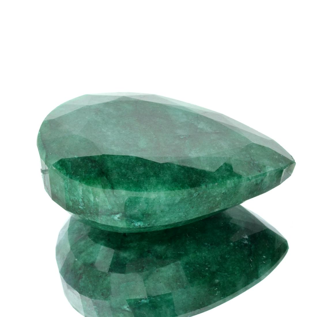 APP: 17.1k 1005.25CT Pear Cut Green Beryl Gemstone: Gov. File: 74822 1005.25CT Pear Cut Green Beryl Gemstone Retail Replacement Value: $17.1K Asset Type: Emerald Gemstone Shipping: $19.95