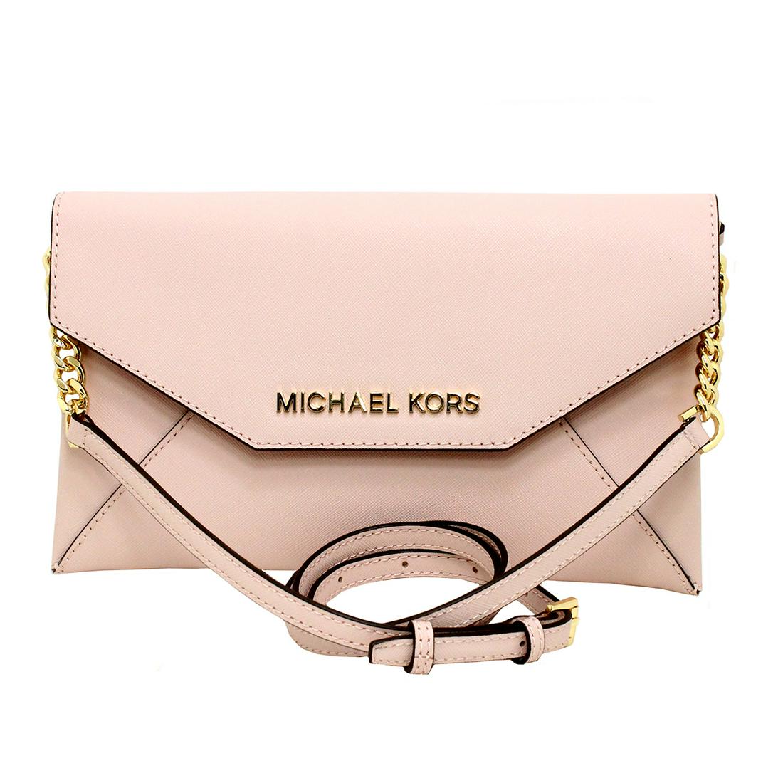 Gorgeous Brand New Never Used Blossom Michael Kors: Gov. File: T-17746 Gorgeous Brand New Never Used Blossom Michael Kors Medium Envelope Clutch Bag Tag Price $328 Asset Type: Michael Kors PursesShipping: $29.95