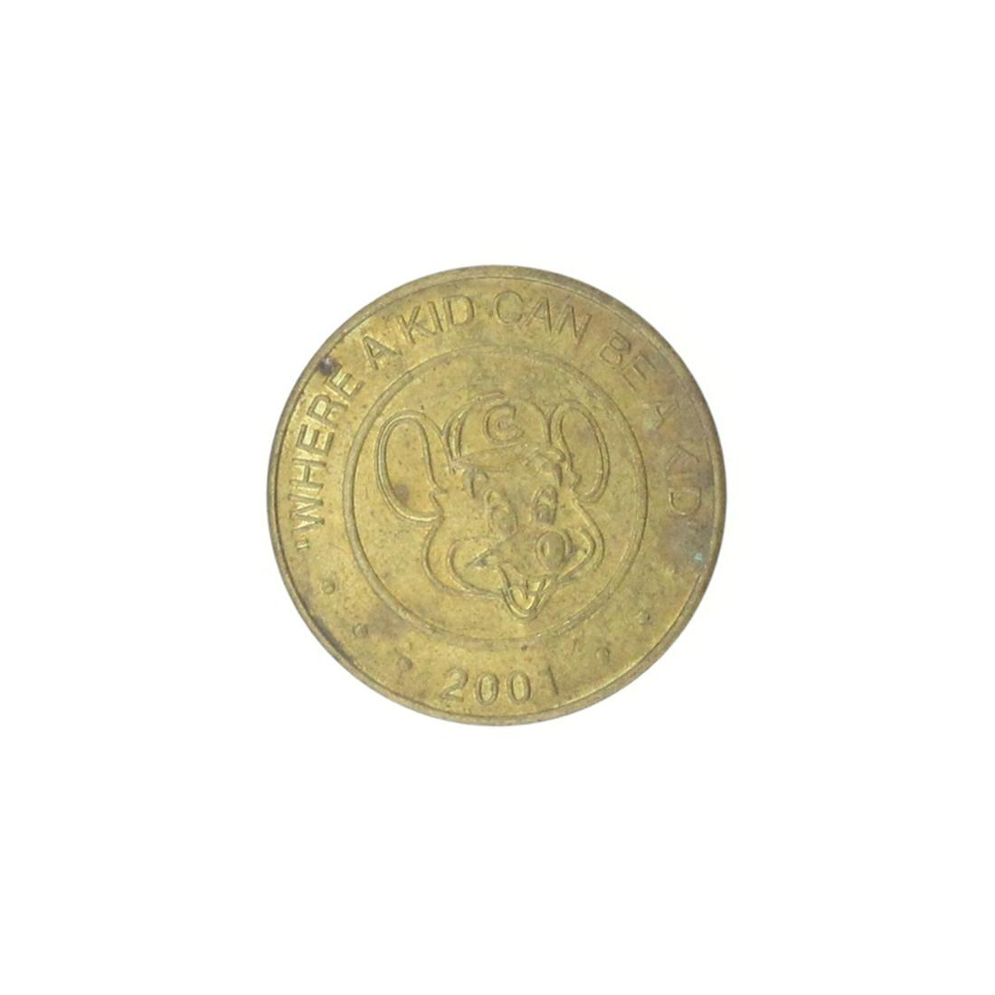 2001 Chuck E. Cheese Token: Gov. File: C-65590 2001 Chuck E. Cheese Token Asset Type: Coin Shipping: $9.95