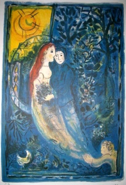 MARC CHAGALL The Wedding Print, Limited Edition