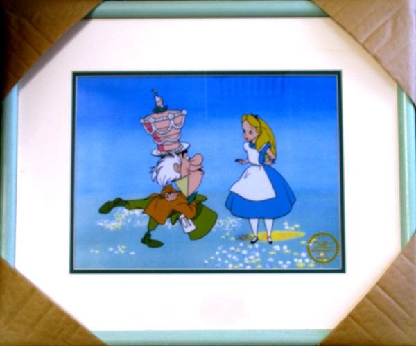 Limited Ed. Walt Disney Alice in Wonderland Serigraph