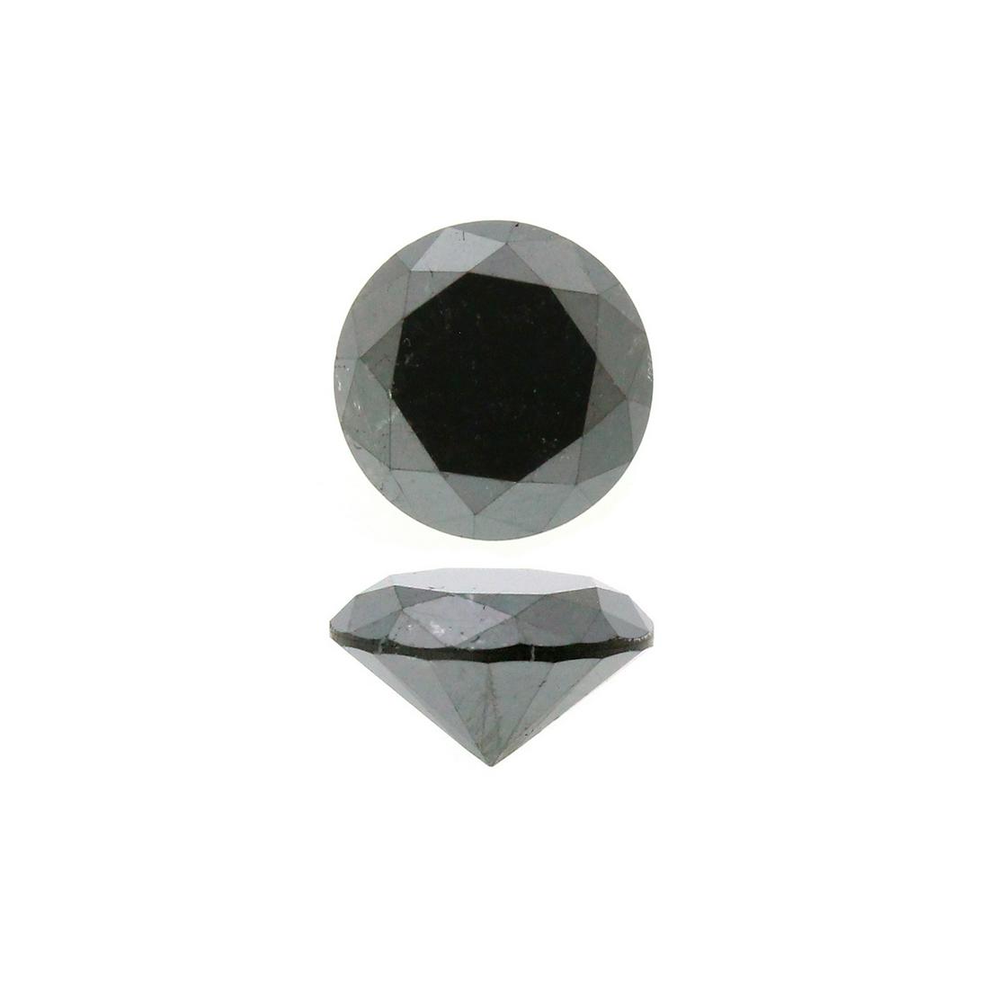 1.40CT Rare Black Diamond Gemstone -Great Investment-: Gov. File: H-82849 1.40CT Rare Black Diamond Gemstone -Great Investment- Asset Type: Diamond Gemstone Shipping: $19.95