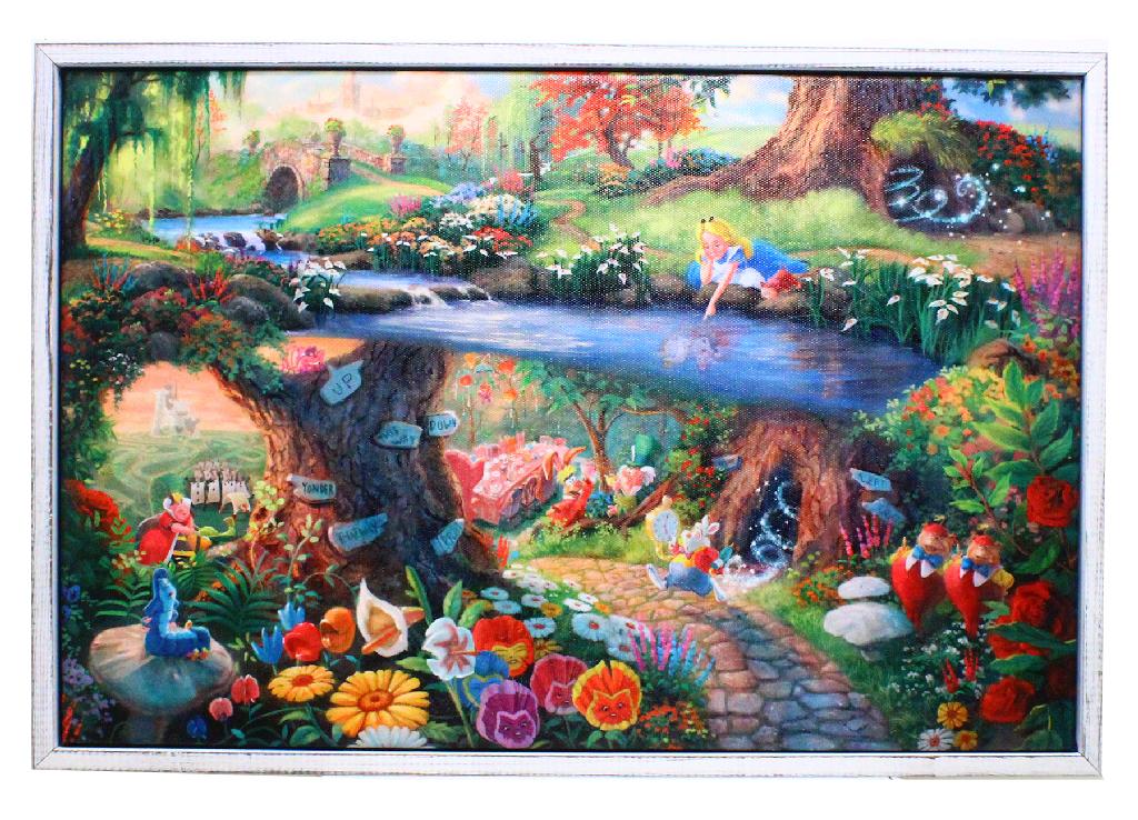 Beautiful Thomas Kinkade " Alice In The Wonderland " 01: Gov. File: M-29177 Beautiful Thomas Kinkade Alice In The Wonderland " 01 on Canvas -PNR Asset Type: CollectableShipping: $39.95. Item may be pick up only, or require additional shipping charges due to