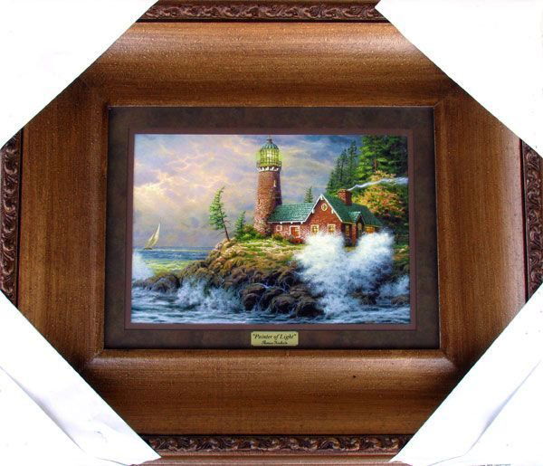 THOMAS KINKADE - Painter of Light - Framed Print