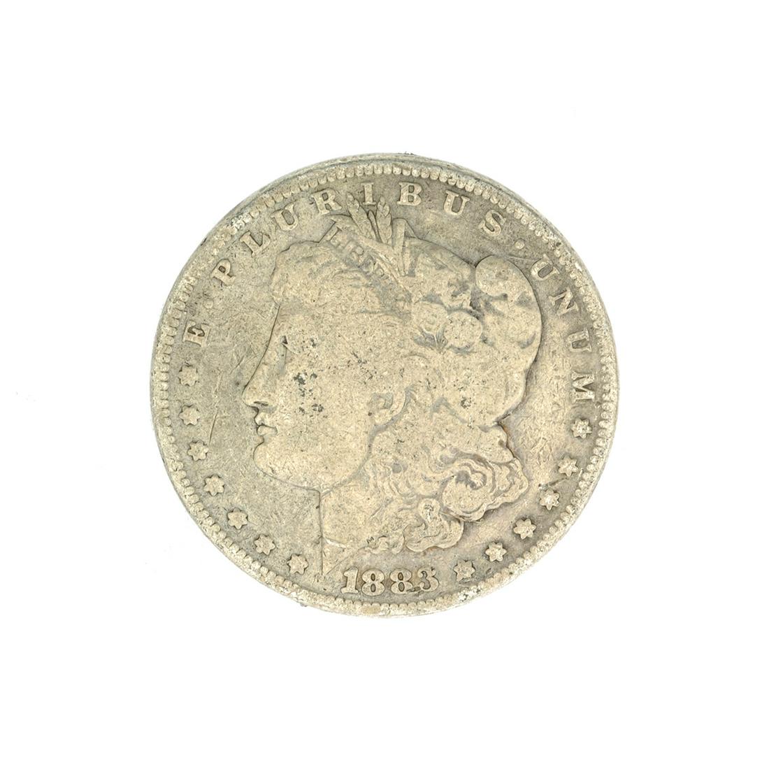 1883-S U.S. Morgan Silver Dollar Coin: Gov. File: C-63465 1883-S U.S. Morgan Silver Dollar Coin Asset Type: Coin Shipping: $9.95