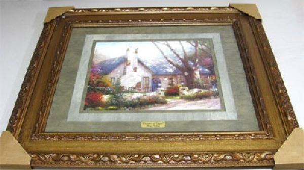 THOMAS KINKADE - Painter of Light - Framed Print