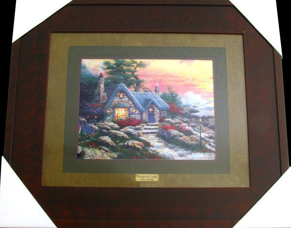 THOMAS KINKADE - Painter of Light - Framed Print
