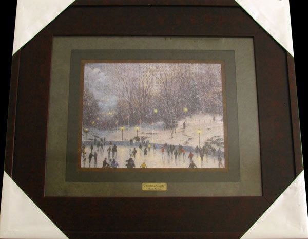 THOMAS KINKADE - Painter of Light - Framed Print
