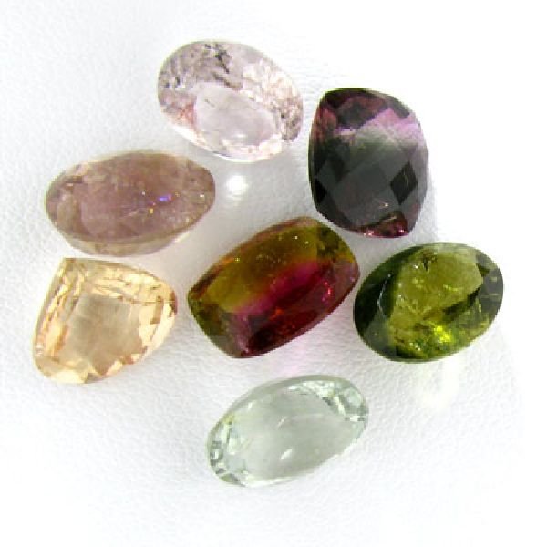 APP:$9.8k 24.17CT Mixed Tourmaline Gemstone